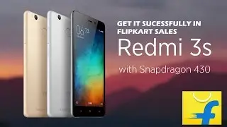 Buy Redmi 3S/3S Prime in Flipkart Sales Succesfully | Nerdy Soumyajit