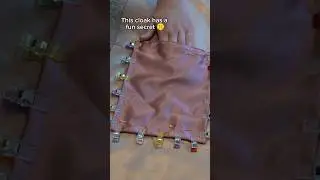 Did you guess the secret? Get this cloak today! #cloak #sewing #renfaire #cottagecore #cozy #shorts