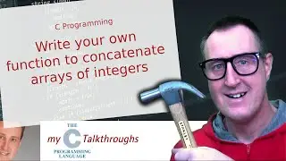 Explore the world of C programming and learn how to concatenate two arrays of integers