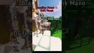 Brazilian Phonk vs Drift Phonk 