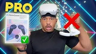 Am I a VR PRO Now!? | Quest Pro Controllers | Unboxing