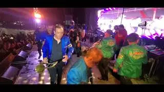 Banda El Pueblito En las fiestas Patronales de Santana Tepetitlan(1)