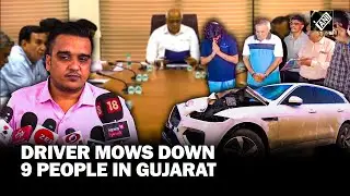 Nine people crushed to death by luxury car in Gujarat's Ahmedabad, driver arrested