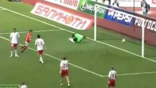Спартак - Амкар - Первый гол Алекса ( Super skills and score by ALEX )