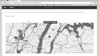 Map tool on Squarespace 7