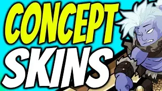 THE NEW CONCEPT SKINS | Brawlhalla