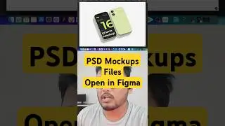 PSD file open in Figma #shorts #psd #figmaplugins