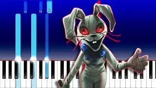 SCRATON - Five Nights At Freddy's - Security Breach (Piano Tutorial)