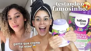 CREME UVA SALON LINE * ELE É ROXO E TEM CHEIRO DE UVA*