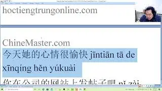 Bài tập luyện dịch tiếng Trung HSK 4 giáo án luyện thi chứng chỉ HSK 9 cấp của Thầy Vũ