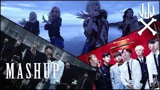 BTS x MAMAMOO x STRAY KIDS  - DOPE / STARRY NIGHT / HELLEVATOR MASHUP