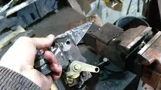МТЗ 80 установка крана блокировки на дозатор.
