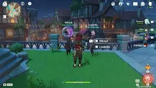 Genshin Impact NPC reacts to Ga Ming