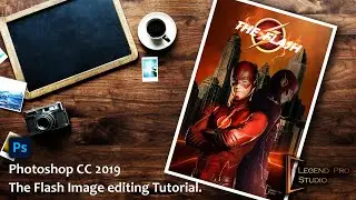 The Flash Image editing photoshop CC 2019 Tutorial