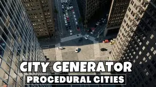 The City Generator : Generate Procedural City In Seconds | Realistic Buildings