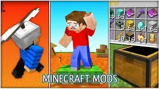 MINECRAFT MODS Used By Famous YouTubers!! | MINECRAFT Mods For Bedrock Edition 1.20 #minecraft #mods