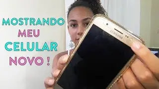 Mostrando meu celular novo ! J7 Metal