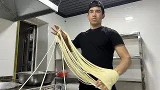 Узбекистан!  ЛАГМАН и ГУШ САЙ | Лучшие Вкусные Уйгурские Еды!  @uzbekianfood ​