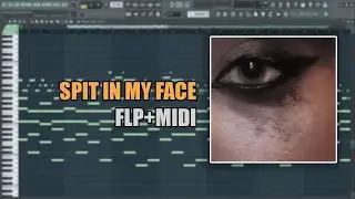 ThxSoMch - SPIT IN MY FACE (MIDI + FLP) (FL Studio Piano Tutorial / Cover)
