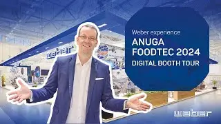 Digitale Tour über den Messestand von Weber Food Technology | Anuga FoodTec 2024