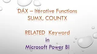 Power BI - Do it Yourself Tutorial - Iterative Functions in DAX - DIY -17-of-50
