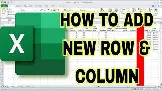How to add new row & column in MS  excel in windows 11. एमएस एक्सेल में नया रो और कॉलम कैसे जोड़ें।।
