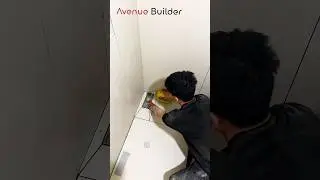 Steel floor Drain System | Bathroom Floor Drain install | #steeldrain #yt #short #viral #shortsfeed