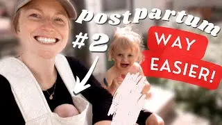 Postpartum with my 2nd | Transitioning to two kids