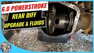 6.0 Powerstroke - Rear Differential Fluid Change & Differential Cover Upgrade