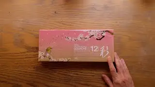 Paint along with me ✨ Unboxing + swatching the Holbein Irodori Spring gouache set