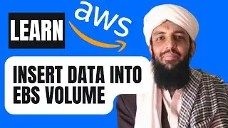 Insert data into EBS volume