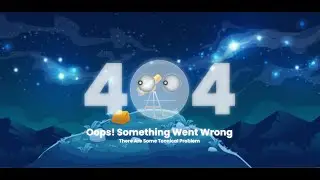 How to create a 404 Error page using HTML and CSS 2021. With free source code.