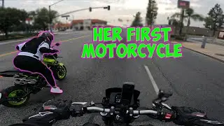 I Bought My Wife Her First Motorcycle #bikelife #motorcycle #1down5up  #girlrider