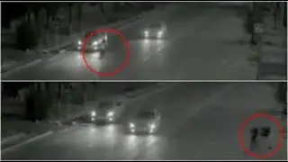 Ghost in unique cctv footage