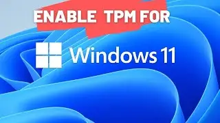 How to Enable TPM 2.0 in your ASUS Motherboard BIOS for Windows 11