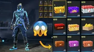 😜OPENING 600 RARE BOXES AND PACKAGES IN THE FREE FIRE BOXES TOP😱 SEE WHAT HAPPENED