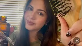 ASMR es Español - Tratamiento y Masaje Capilar Relajante🤎