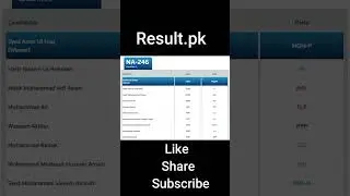 NA-246 Election Result 2024 Syed Amin Ul Haq vs Hafiz Naeem Ur Rehman #election2024