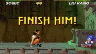 I was playing Sonic Kombat