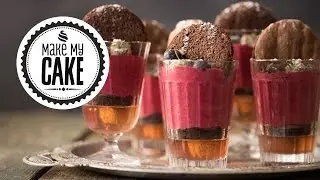 Мусс из Смородины с Желированным Вином и Шоколадным Бисквитом || iCOOKGOOD on FOOD TV || Десерты