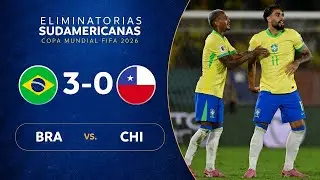 BRASIL vs. CHILE [3-0] | RESUMEN | ELIMINATORIAS SUDAMERICANAS | FECHA 17