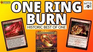 DO NOT Try this at Home | Historic The One Ring Mono Red Burn | MTG Arena