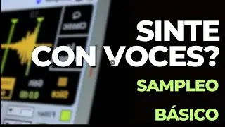 sintetizador con samples vocales