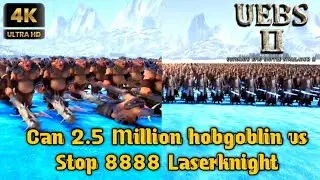 Can 2.5 Million hobgoblin vs Stop 8888 Laserknight-Ultimate Epic Battle Simulator 2