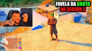 FINALMENTE!😱👏REAÇÃO DO RED AO GANHAR A FAVELA DA GROTA NA SEASON 2 DO COMPLEXO! GTA RP