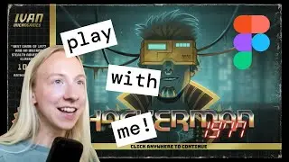 Playing a game made ENTIRELY in Figma