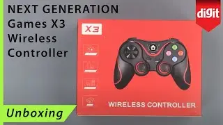 NEXT GENERATION Games X3 Wireless Controller Unboxing