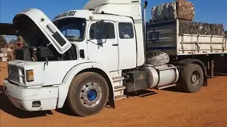 O tempo vale ouro enquanto carrega a mula entra no reparo