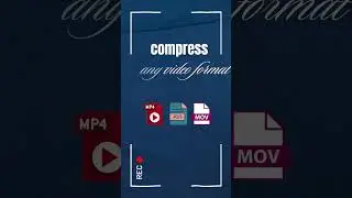Compress Videos On The Go - Reduce Video File Size #compressvideo
