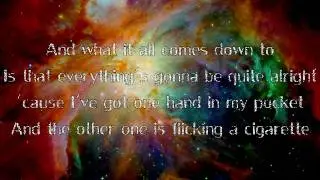 Alanis Morissette - Hand In My Pocket (lyrics) [HD]